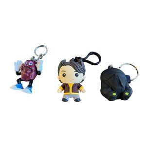 Friends Chandler California Raisin Darth Vader Key Chain Set
